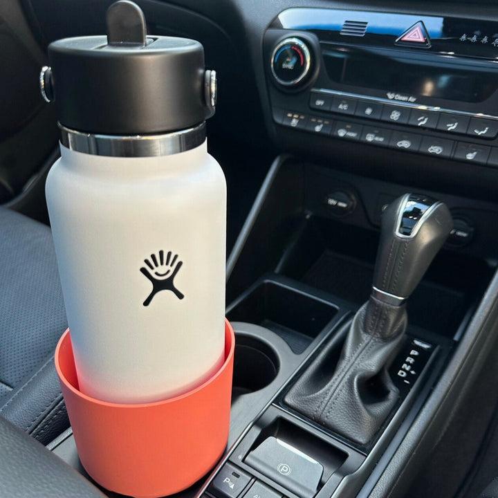 Willy & Bear Drink Bottle Cup Holder Expander - Peach