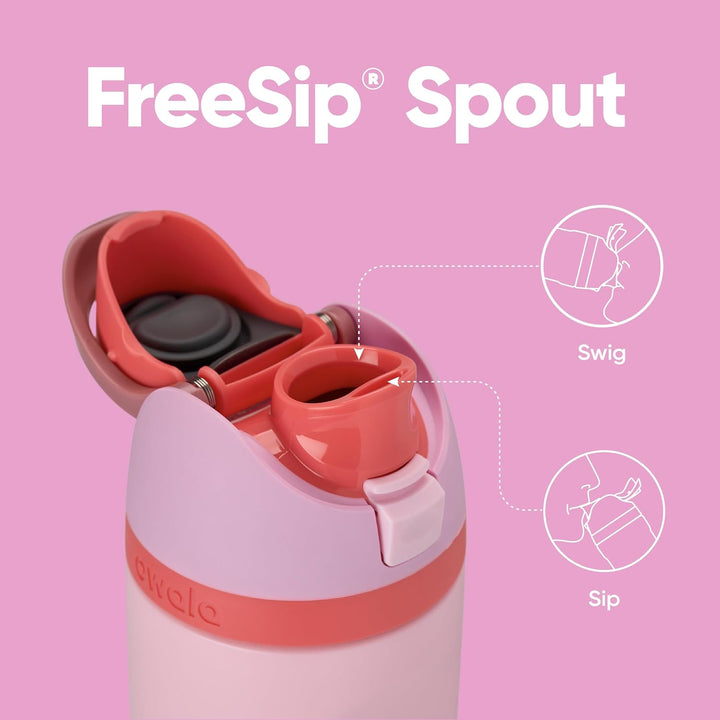 Owala Insulated FreeSip Drink Bottle - 710ml - Angel Food Cake