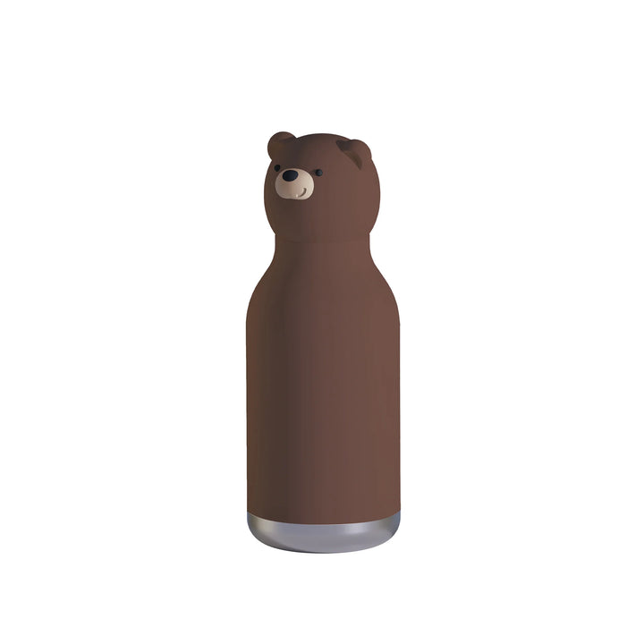 Asobu 460ml Insulated Bestie Bottle - Brown Bear