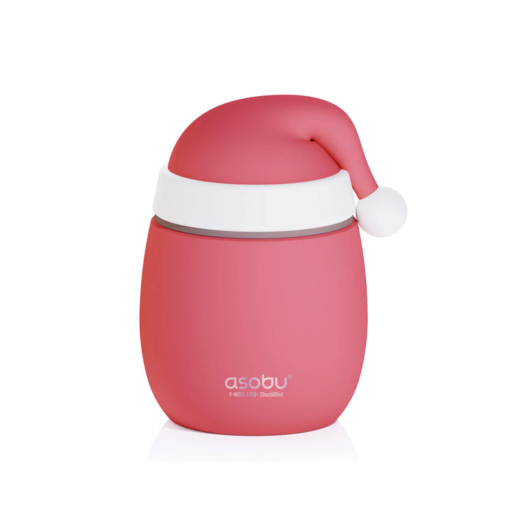 PRE-ORDER - Asobu 600ml Insulated Bestie Food Container - Santa