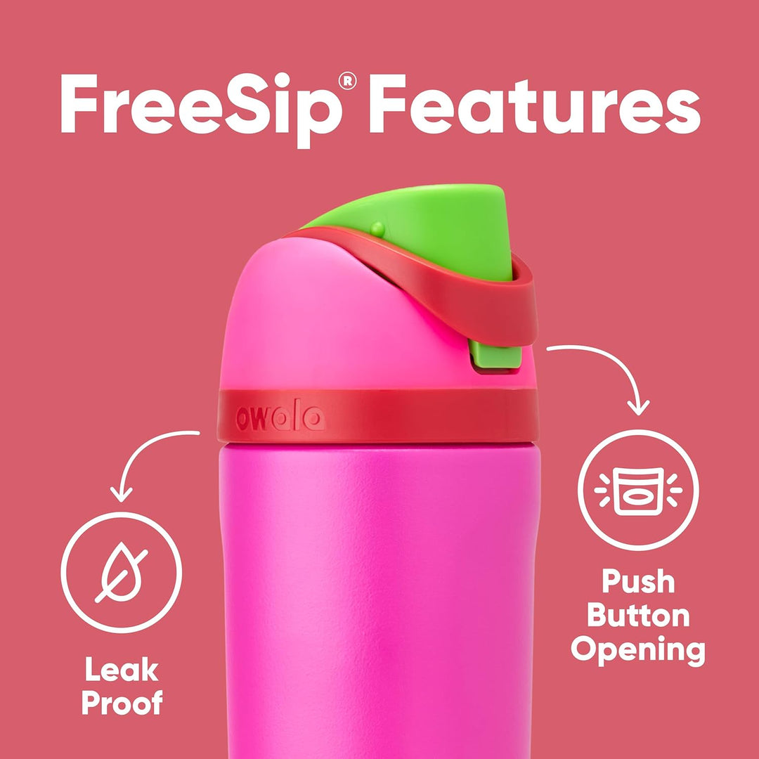 Owala Kids' Insulated FreeSip Drink Bottle - 475ml - All The Berries