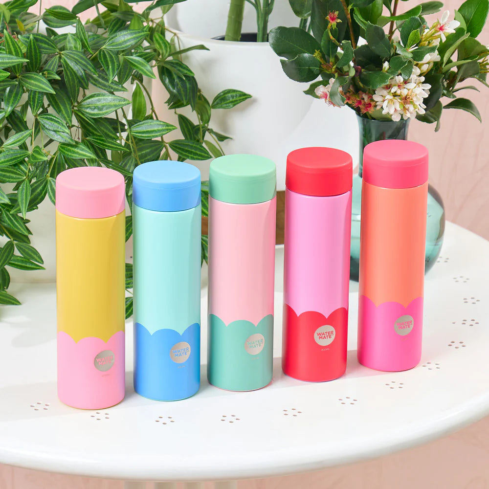 Annabel Trends Insulated MINI Bottle - Wave - Pink & Red