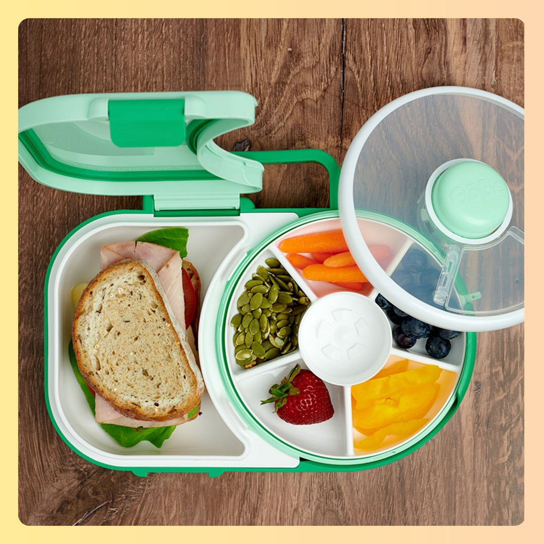 Yumbox Snack Box - Tropical Aqua I The Bento Buzz