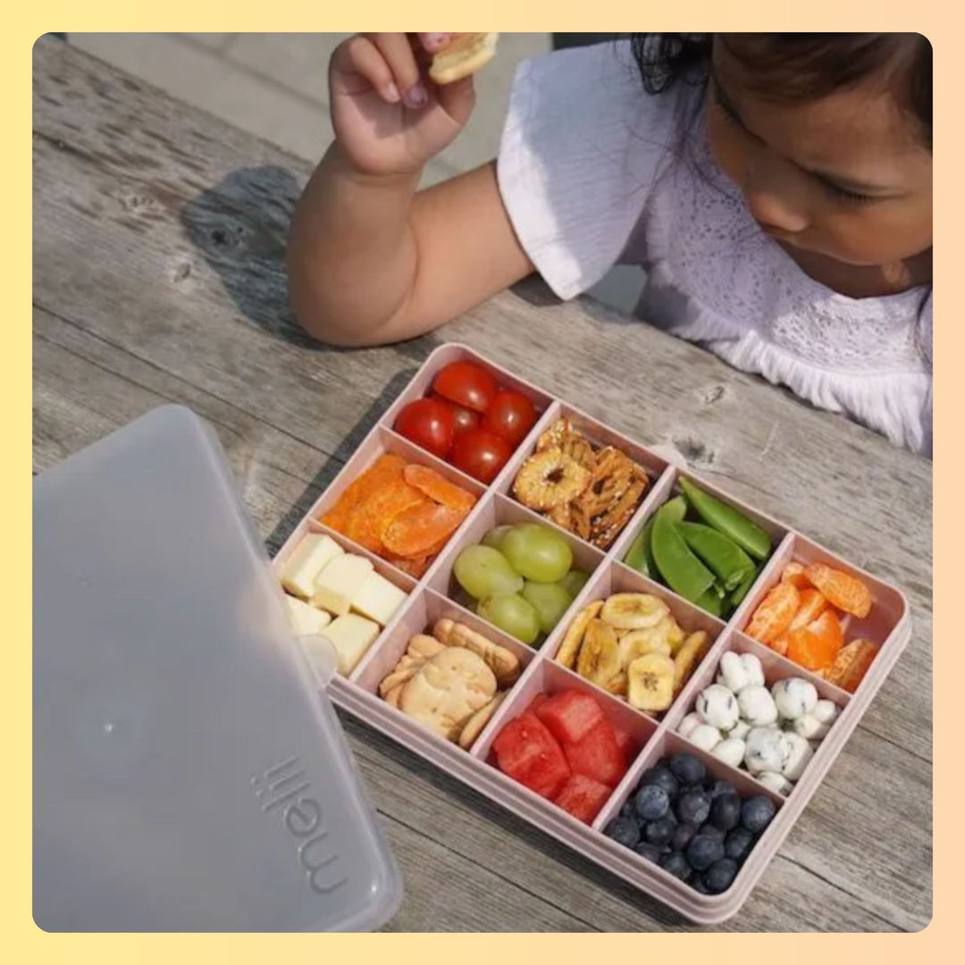 Simple Modern Porter Bento Lunch Box for Kids - Leakproof Divided Container  with 5 compartments for Toddlers, Men, and Women Pattern: Woodland Friends  