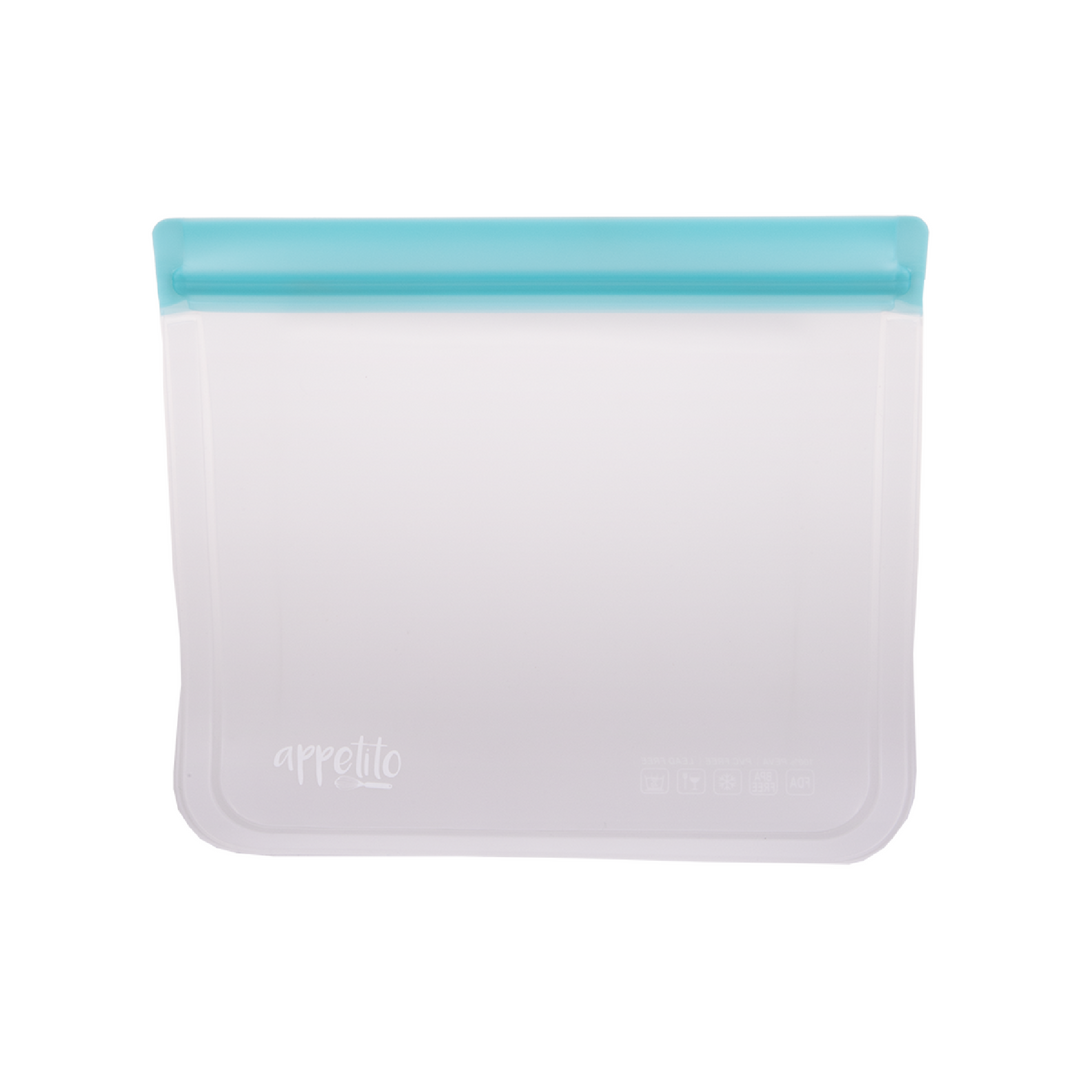 Appetito Reusable Fridge/Freezer Sandwich Bag - Blue