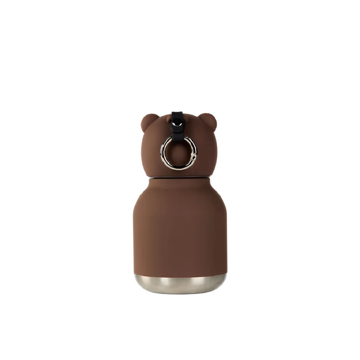 Asobu 200ml Insulated Mini Bestie Bottle - Brown Bear