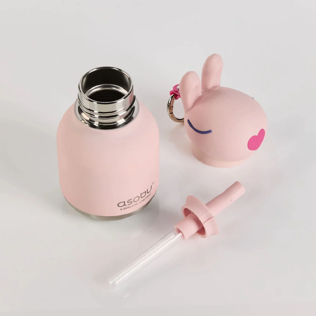 Asobu 200ml Insulated Mini Bestie Bottle - Bunny