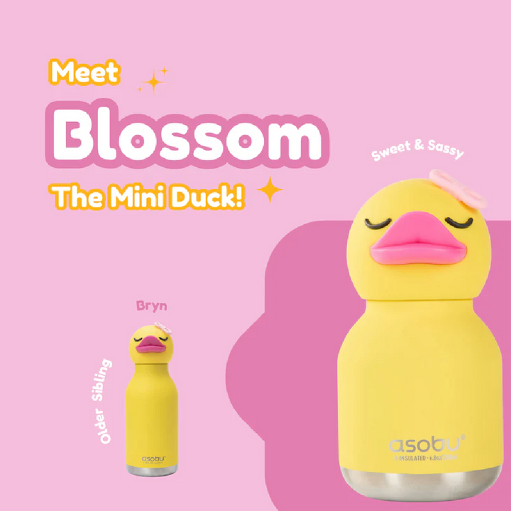 Asobu 200ml Insulated Mini Bestie Bottle - Ducky