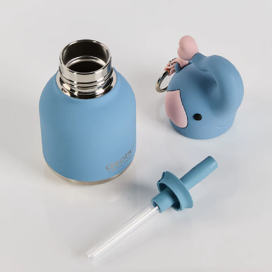 Asobu 200ml Insulated Mini Bestie Bottle - Elephant