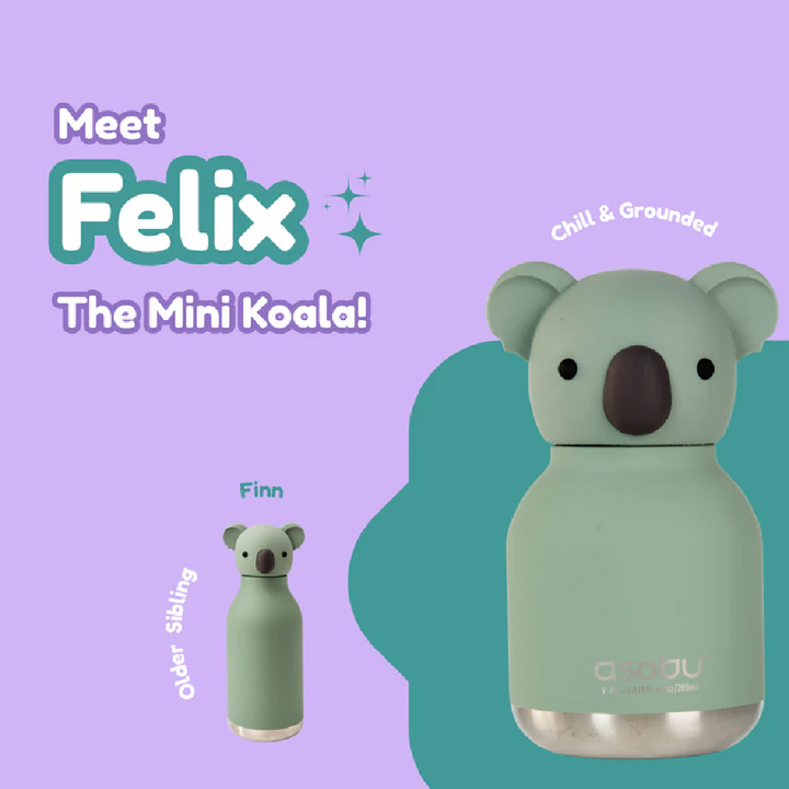 Asobu 200ml Insulated Mini Bestie Bottle - Koala