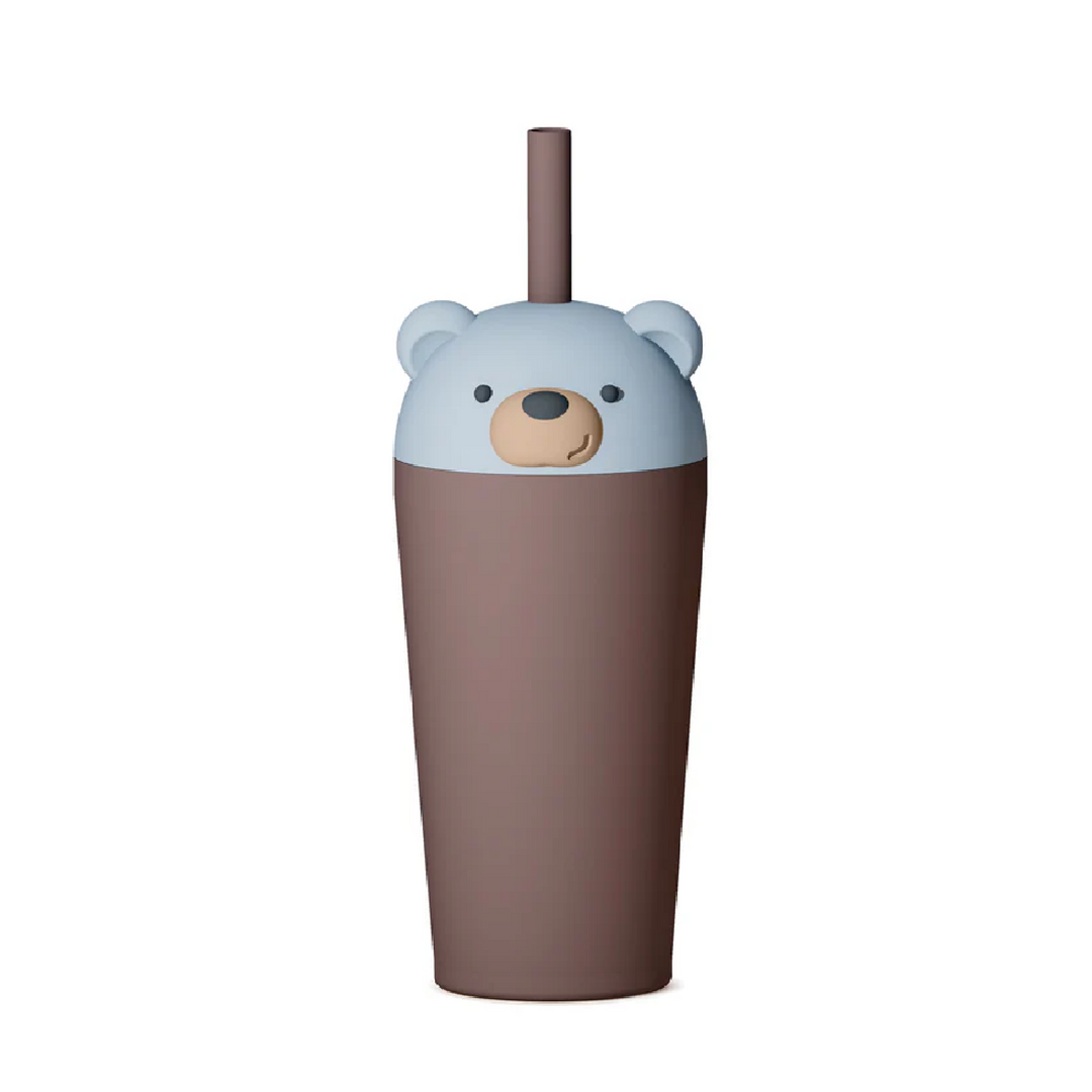 PRE-ORDER - Asobu 720ml Insulated Bestie Sippy Bottle - Bear