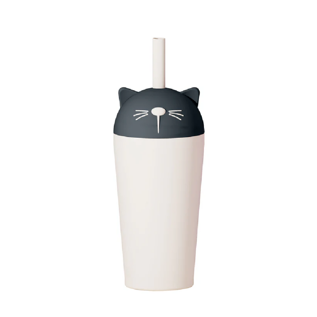 PRE-ORDER - Asobu 720ml Insulated Bestie Sippy Bottle - Cat