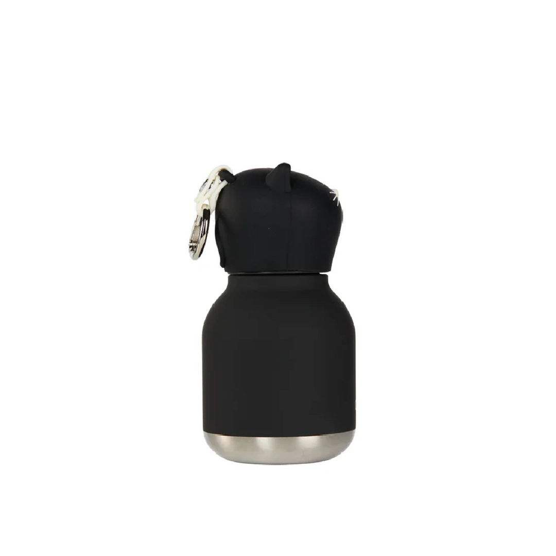 Asobu 200ml Insulated Mini Bestie Bottle - Black Cat