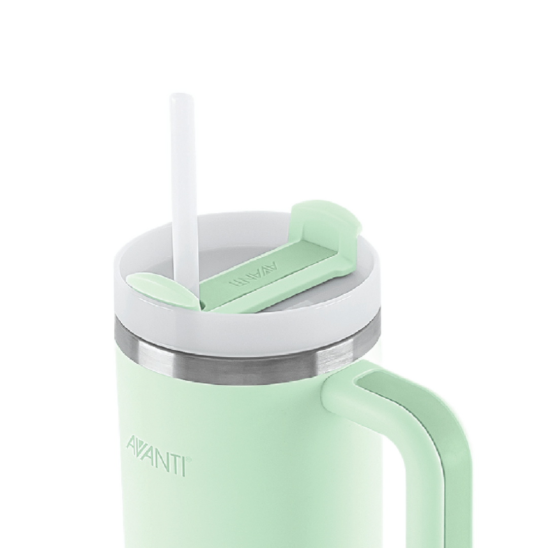 Avanti HydroQuench Tumbler Replacement Straw Lid - Soft Mint