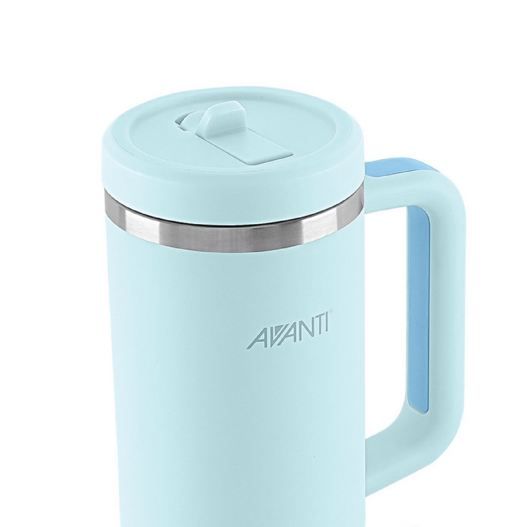 Avanti HydroQuench Tumbler Replacement Sipper Lid - Sea Breeze Blue