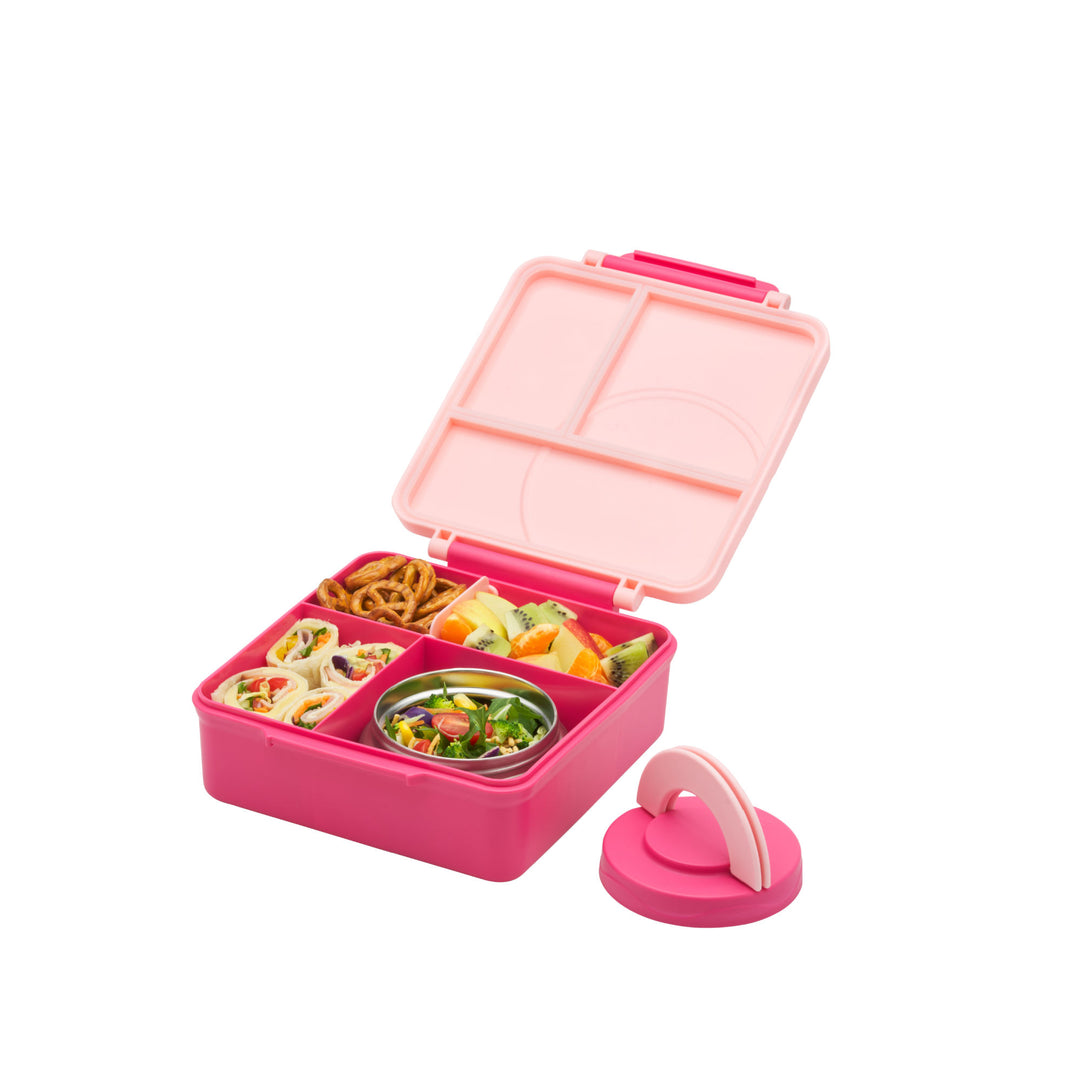 Avanti Yum Yum Lunch Box With Insulated Food Jar - Pink