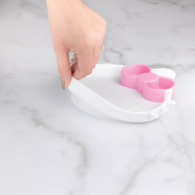 Bumkins Silicone Grip Dish - Hello Kitty