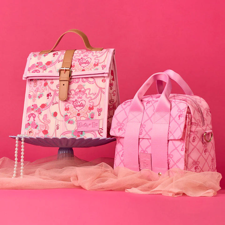 The Somewhere Co. Insulated Lunch Satchel - Barbie Rococo