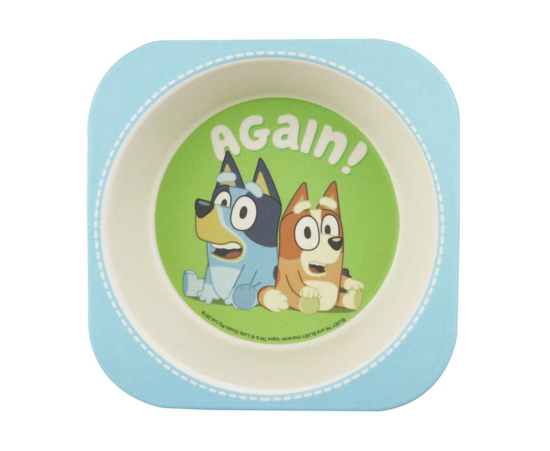 Bluey 3pc Bamboo Mealtime Set