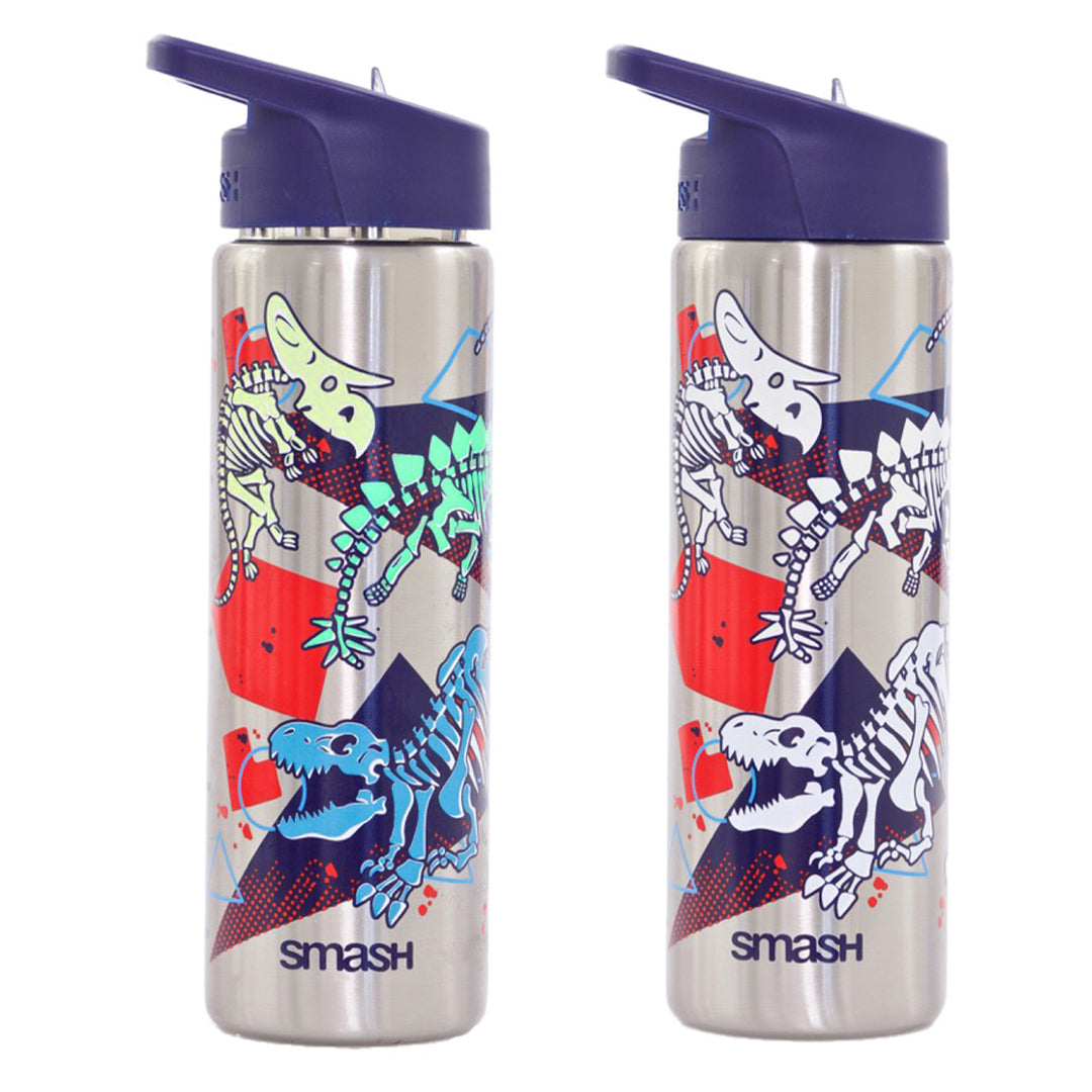 Smash Colour Change Sipper Bottle - Dinosaurs