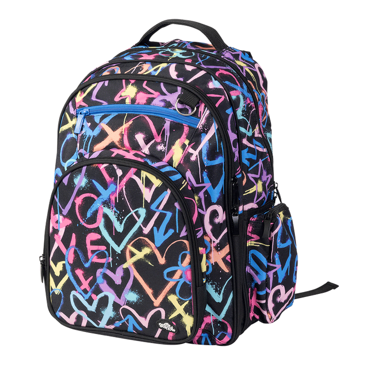 Spencil Big Kids Backpack - Hearts & Crosses