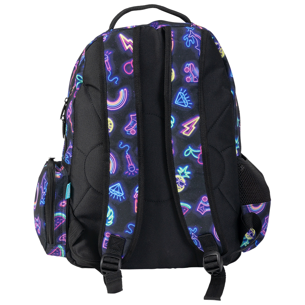 Spencil Big Kids Backpack - Neon Party
