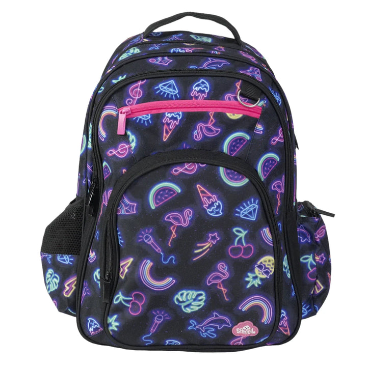 Spencil Big Kids Backpack - Neon Party