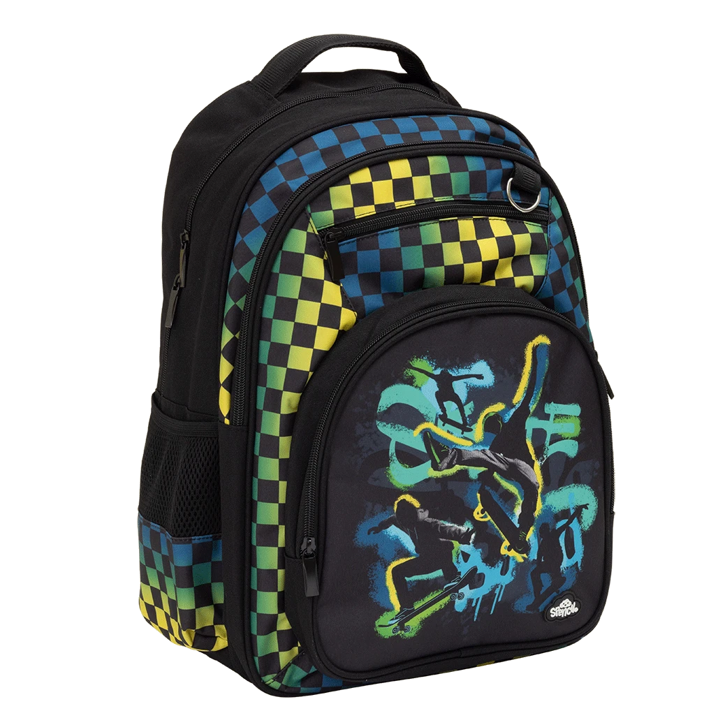 Spencil Big Kids Backpack - Skate Crew