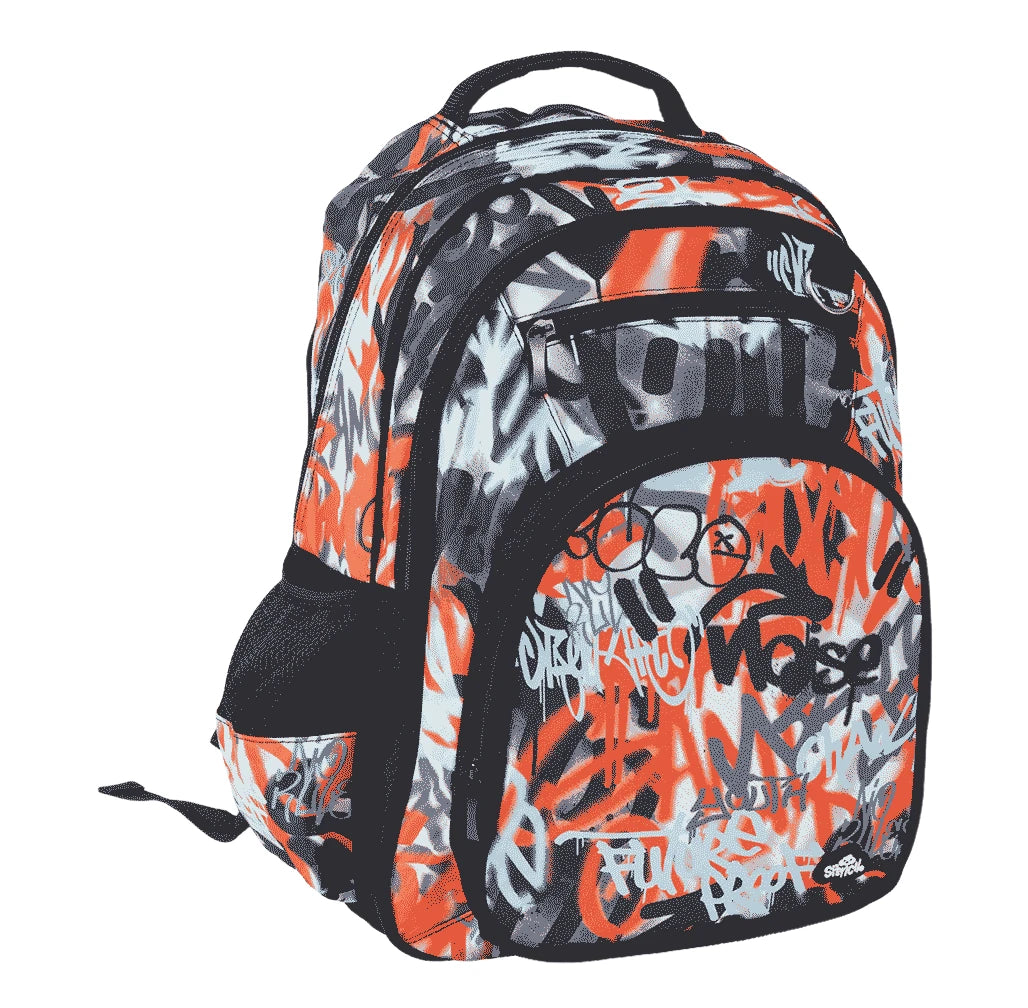 Spencil Big Kids Backpack - Urban Scrawl