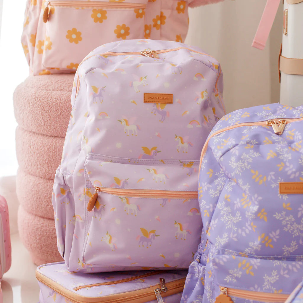 Fox & Fallow Backpack - Unicorns