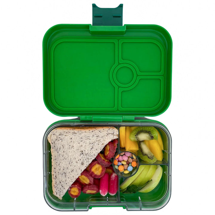 Yumbox Panino 4 Lunch Box - Jurassic Green - Dinosaur