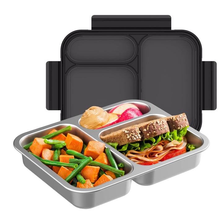 Bentgo Stainless Steel Lunch Box - Black
