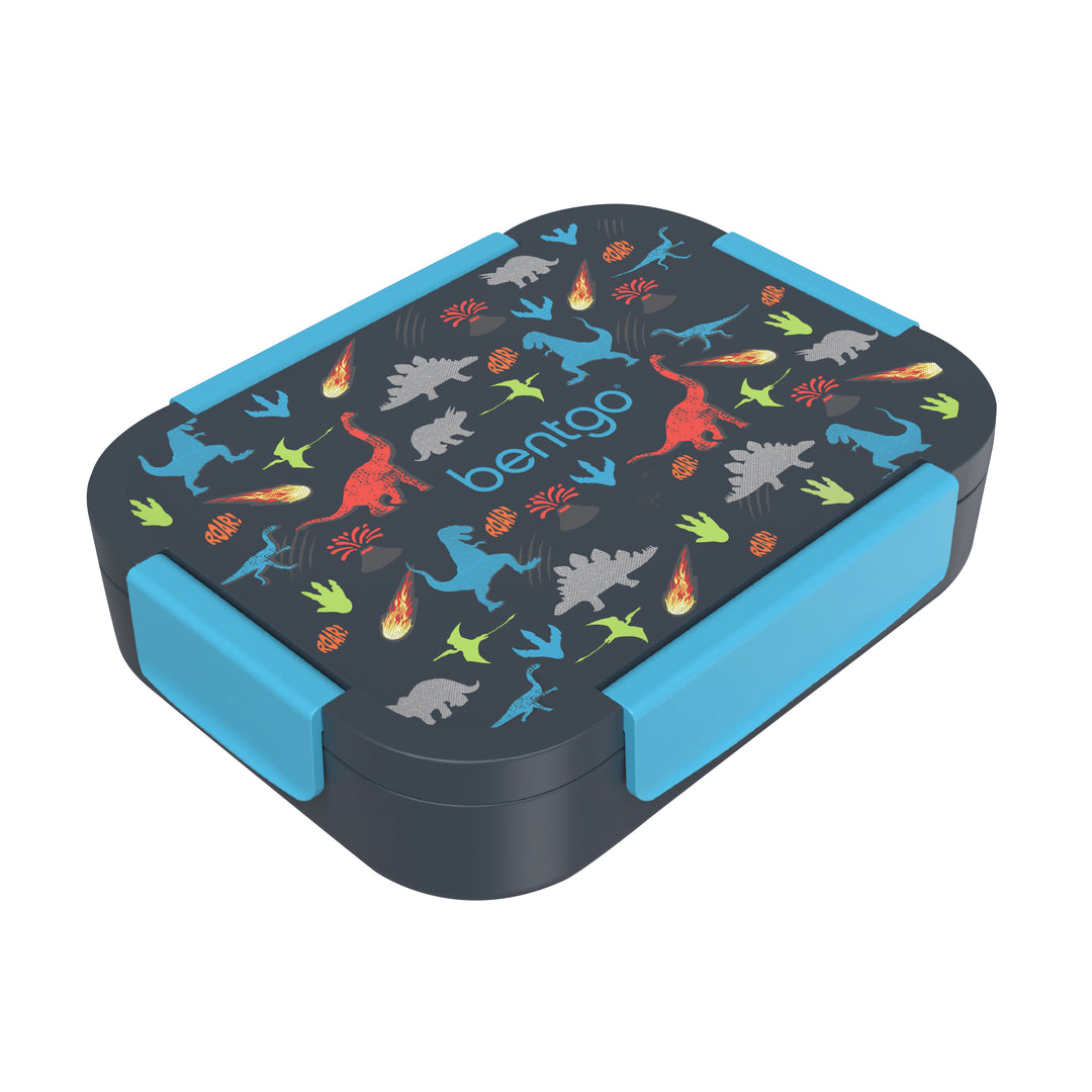 Bentgo Kids Snap & Go Lunch Box - Dinosaurs