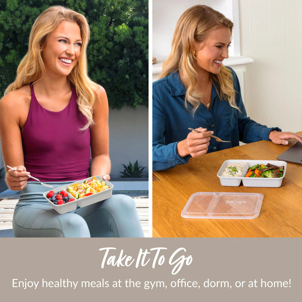Bentgo Prep 2 Compartment Containers 10pk