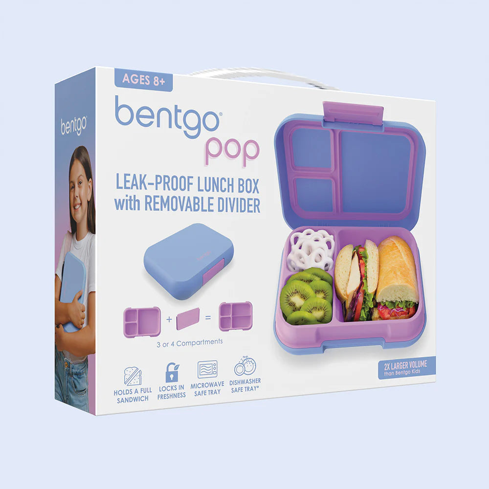 Bentgo Pop Lunch Box - Periwinkle/Pink