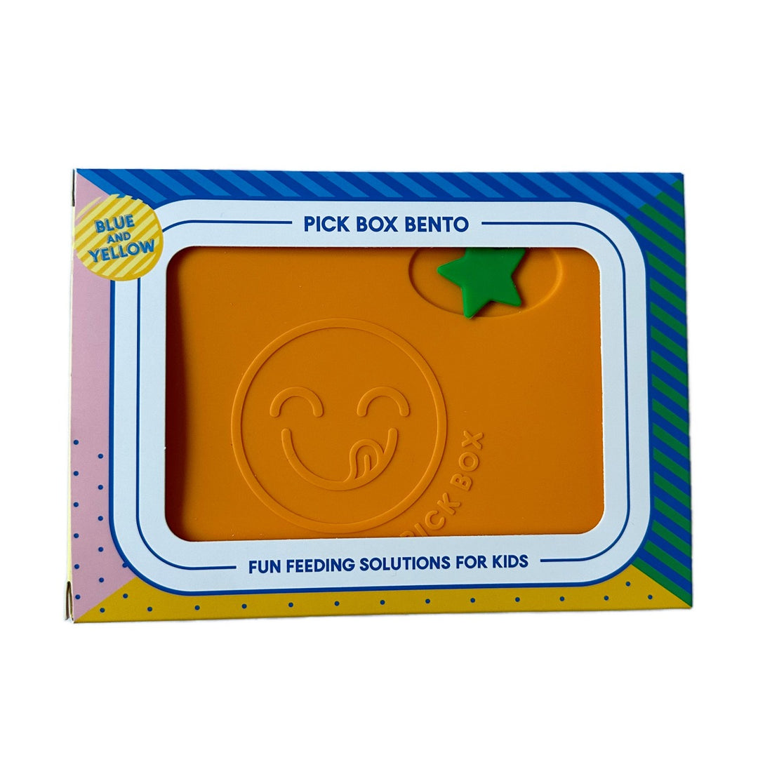 Pick Plates Silicone Bento Box - Blue