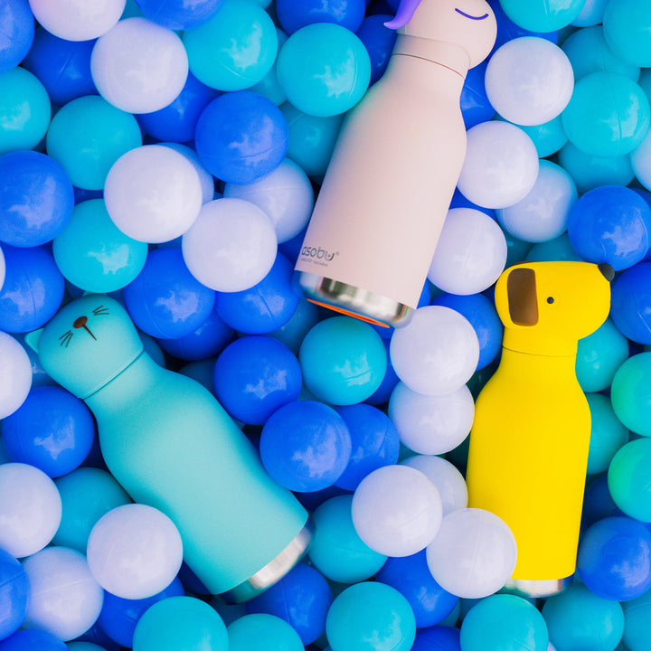 Asobu 460ml Insulated Bestie Bottle - Cat