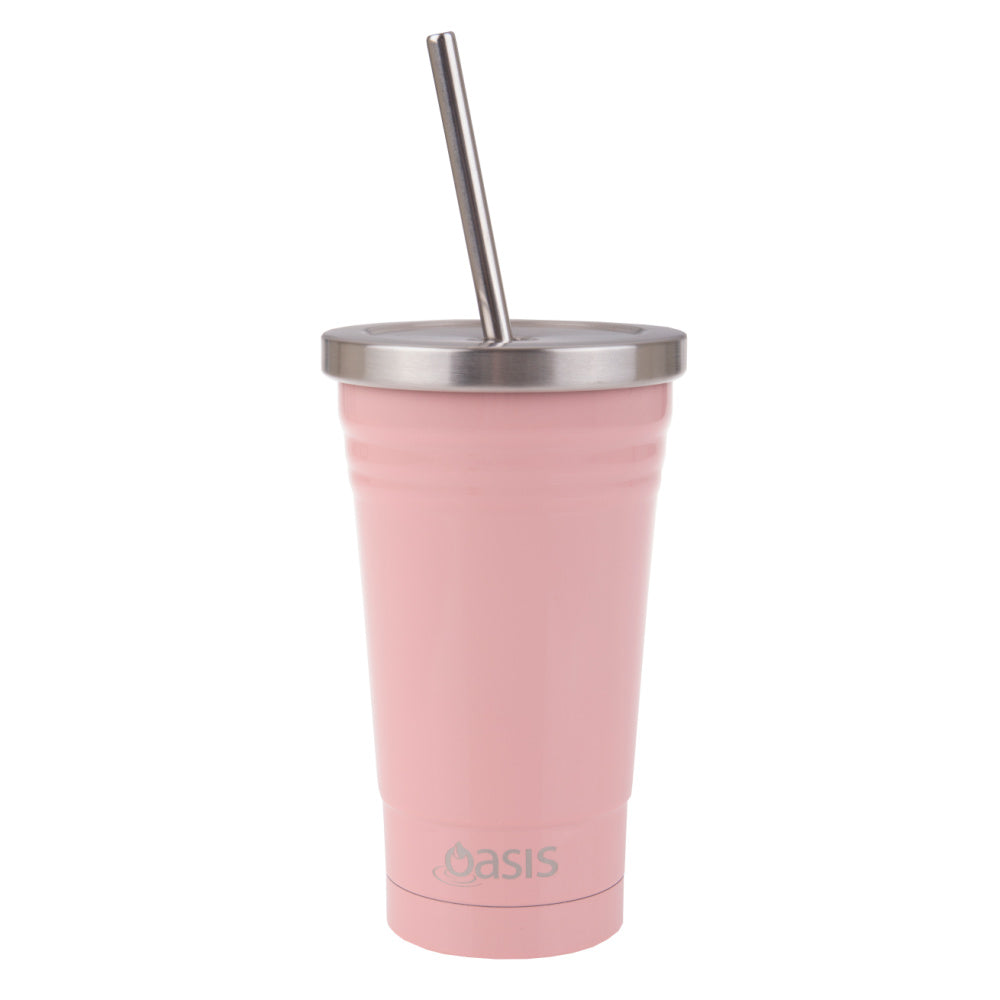 Oasis Insulated Smoothie Tumbler - Soft Pink