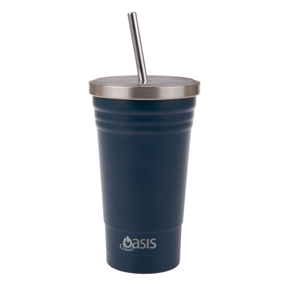 Oasis Insulated Smoothie Tumbler - Navy