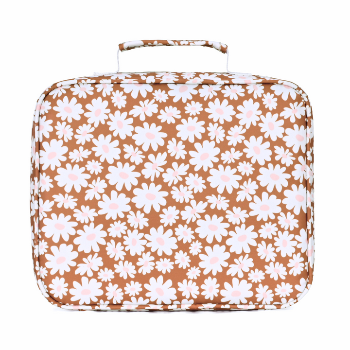 Kinnder JUNIOR Insulated Lunch Bag + Ice Pack - Bloom Tan