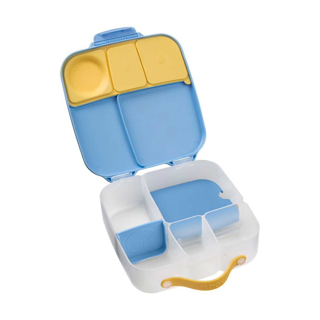 b.box Bento Large & Mini Lunch Box & Snack Box Bundle - Bluey