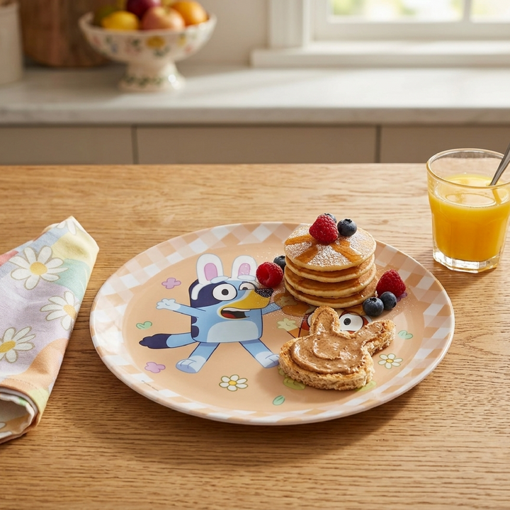 Bluey & Bingo Easter 3pc Mealtime Set