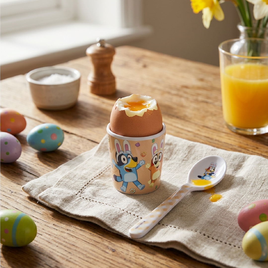 Bluey & Bingo Easter Egg & Spoon Set
