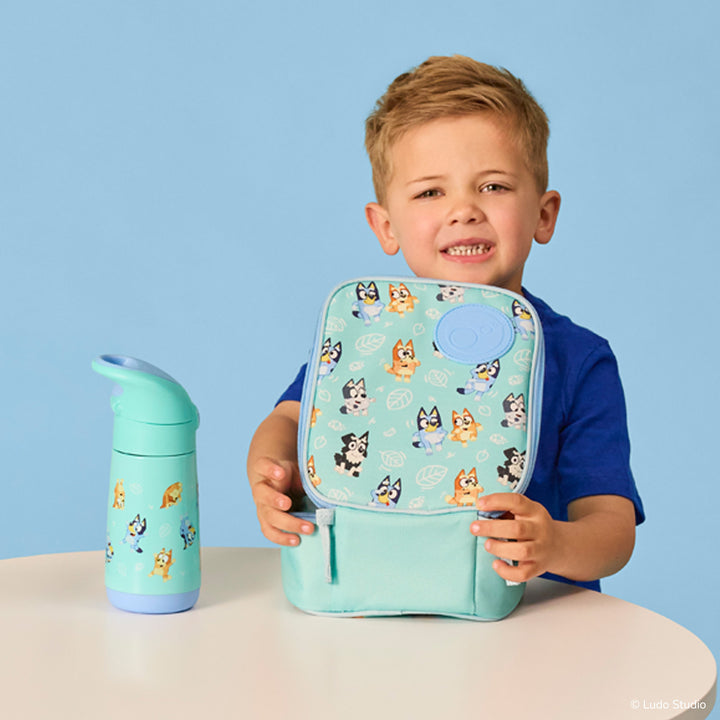 b.box Insulated Drink Bottle 350ml - Playtime Bluey