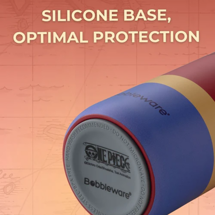 PRE-ORDER - Bobbleware Hydrate Insulated 2-in-1 Drink Bottle - 600ml - Luffy Edition