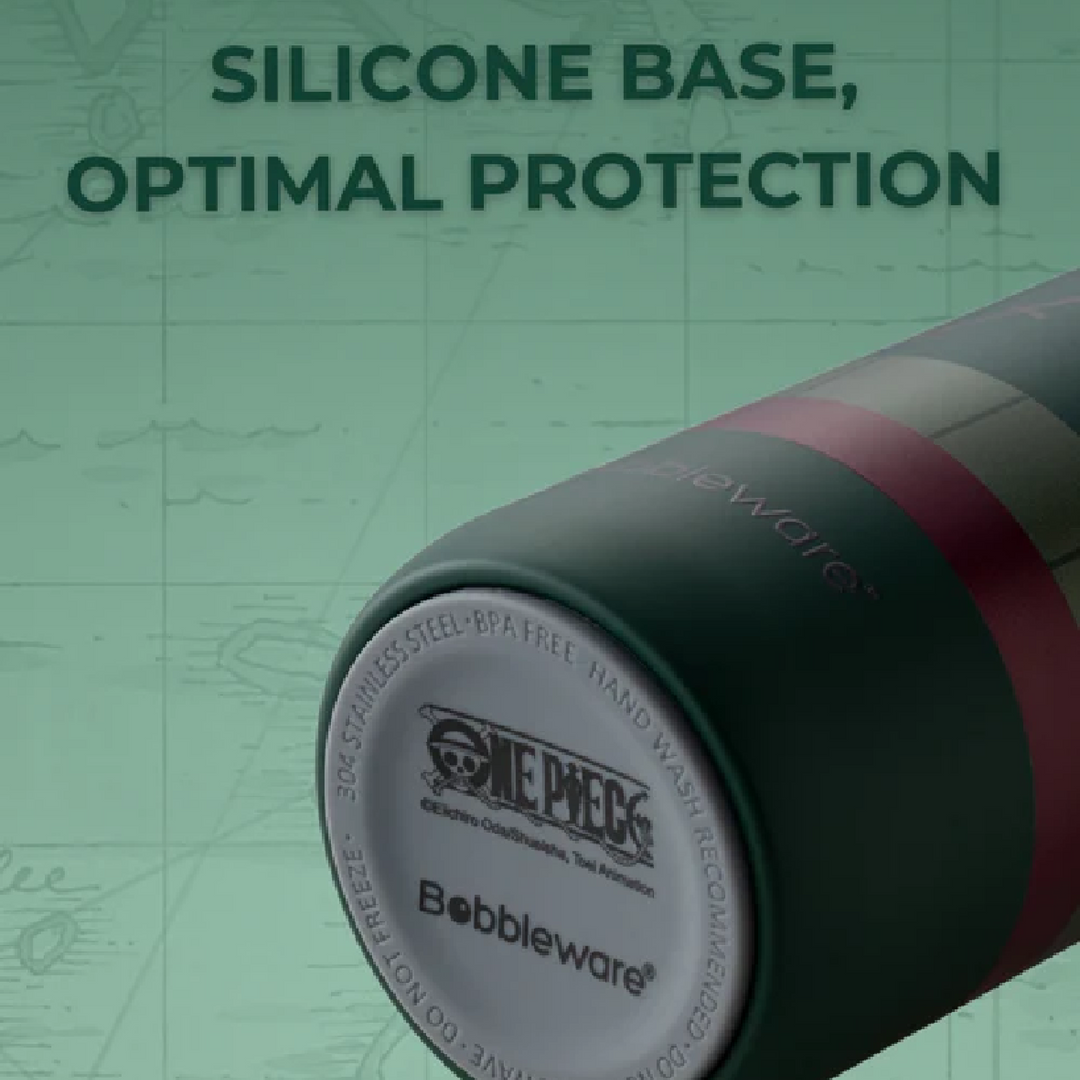 PRE-ORDER - Bobbleware Hydrate Insulated 2-in-1 Drink Bottle - 600ml - Zoro Edition