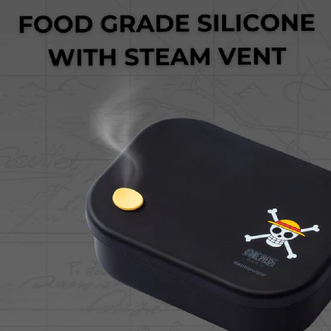 PRE-ORDER - Bobbleware Silicone Bento Box - Straw Hats Edition