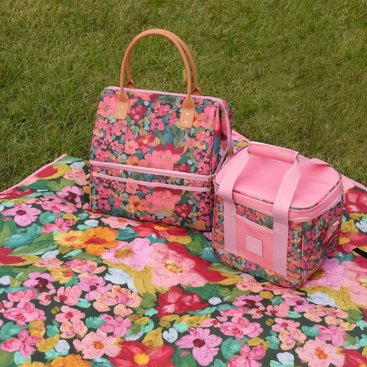 The Somewhere Co Midi Cooler Bag - Amongst The Flowers