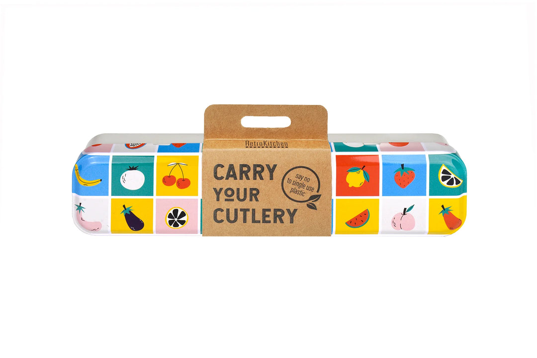 Retrokitchen Carry Your Cutlery - Retro Fruits
