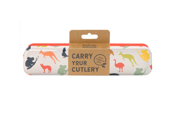 Retrokitchen Carry Your Cutlery - Aussie Animals